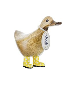 DCUK Spotty Boots Ducky - Yellow